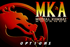 Mortal Kombat Advance (E)(GBANow) Title Screen
