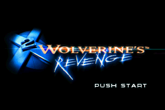 X-Men 2 - Wolverines Revenge (U)(LightForce) Title Screen