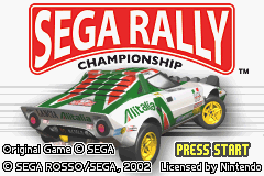 Sega Rally Championship (E)(Patience) Title Screen