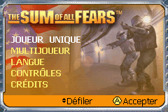 The Sum of All Fears (U)(RDG) Title Screen