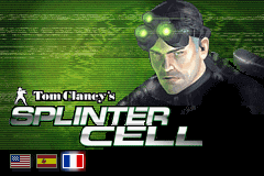 Tom Clancy's Splinter Cell (U)(GBATemp) Title Screen