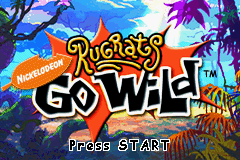 Rugrats - Go Wild (U)(Venom) Title Screen