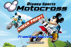 Disney Sports Motocross (J)(Trashman) Title Screen