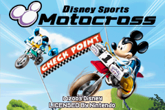 Disney Sports Motocross (E)(Surplus) Title Screen