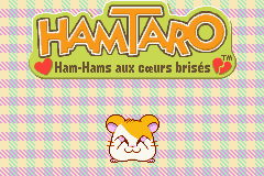 Hamtaro - Ham-Ham Heartbreak (E)(Surplus) Title Screen