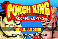 Punch King (E)(Supplex) Title Screen