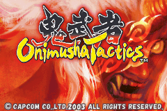 Onimusha Tactics (J)(Eurasia) Title Screen