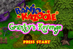 Banjo Kazooie Grunty's Revenge (U)(Venom) Title Screen