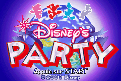 Disney's Party (U)(Venom) Title Screen