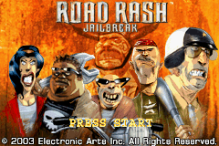 Road Rash Jailbreak (U)(Venom) Title Screen