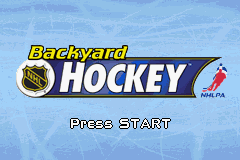Backyard Hockey (U)(Rising Sun) Title Screen