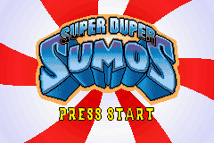 Super Duper Sumos (U)(Rising Sun) Title Screen