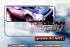 Top Gear Rally (U)(Rising Sun) Title Screen