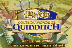 Harry Potter - Quidditch World Cup (U)(Rising Sun) Title Screen
