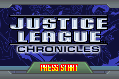 Justice League Chronicles (U)(Venom) Title Screen