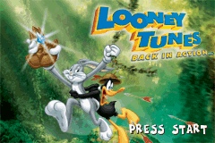 Looney Tunes - Back in Action (U)(Mode7) Title Screen