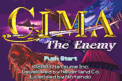 CIMA The Enemy (U)(Mode7) Title Screen