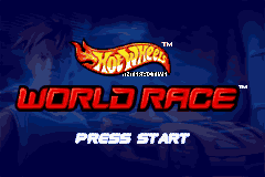 Hot Wheels - World Race (U)(Mode7) Title Screen