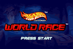 Hot Wheels - World Race (E)(Supplex) Title Screen