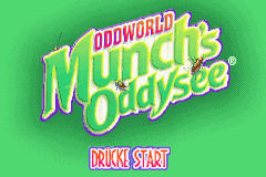 Oddworld - Munch's Oddysee (G)(Rising Sun) Title Screen