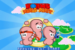 Worms World Party (U)(Ongaku) Title Screen