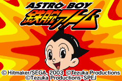 Astro Boy - Tetsuwan Atom (J)(Eurasia) Title Screen