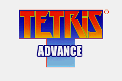 Tetris Advance (J)(Rising Sun) Title Screen
