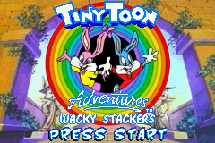Tiny Toon Adventures - Wacky Stackers (U)(Independent) Title Screen