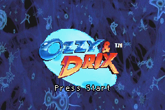 Ozzy & Drix (U)(Independent) Title Screen