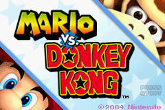 Mario Vs. Donkey Kong (U)(Venom) Title Screen