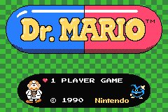 Famicom Mini - Vol 15 - Dr. Mario (J)(Hyperion) Title Screen