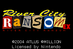 River City - Ransom EX (U)(Venom) Title Screen