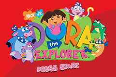 Dora the Explorer Volume 1 - Gameboy Advance Video (U)(Independent) Title Screen