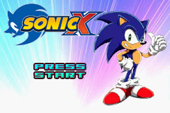 Sonic X Volume 1 - Gameboy Advance Video (U)(TrashMan) Title Screen