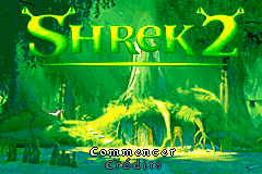 Shrek 2 (E)(Rising Sun) Title Screen