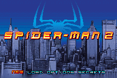Spider-Man 2 (U)(Hyperion) Title Screen