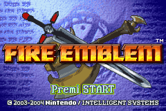 Fire Emblem (E)(Independent) Title Screen