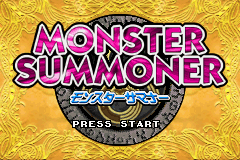 Monster Summoner (J)(Caravan) Title Screen