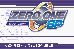 Zero One SP (J)(Rising Sun) Title Screen