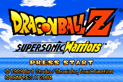 DragonBall Z - Supersonic Warriors (E)(Rising Sun) Title Screen