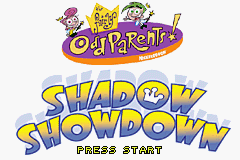The Fairly OddParents - Shadow Showdown (U)(Rising Sun) Title Screen