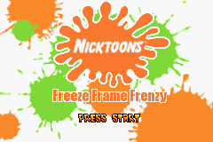 Nicktoons - Freeze Frame Frenzy (U)(Rising Sun) Title Screen