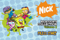 Nicktoons Collection Volume 2 - Gameboy Advance Video (U)(Rising Sun) Title Screen