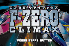 F-Zero Climax (J)(Eurasia) Title Screen
