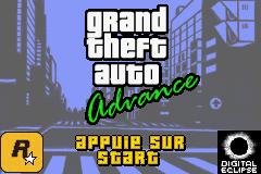 Grand Theft Auto Advance (E)(Rising Sun) Title Screen
