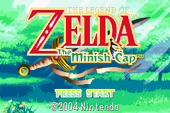 The Legend of Zelda - The Minish Cap (E)(Independent) Title Screen