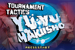 Yu Yu Hakusho - Tournament Tactics (U)(Venom) Title Screen
