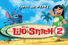 Disney's Lilo & Stitch 2 (E)(Rising Sun) Title Screen