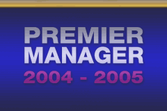 Premier Manager 2004-05 (E)(Rising Sun) Title Screen