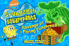 SpongeBob SquarePants Gamepack 1 (E)(Rising Sun) Title Screen